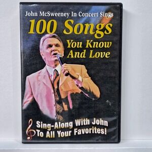 John McSweeney In Concert Sings 100 Songs Sing Along DVD Karaoke‎ Country R0